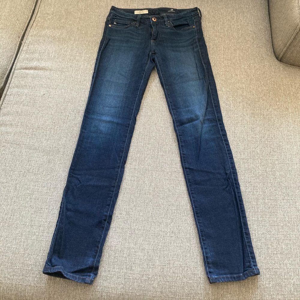 AG Adriano Stilt Cigarette Leg Skinny Jean, 24
